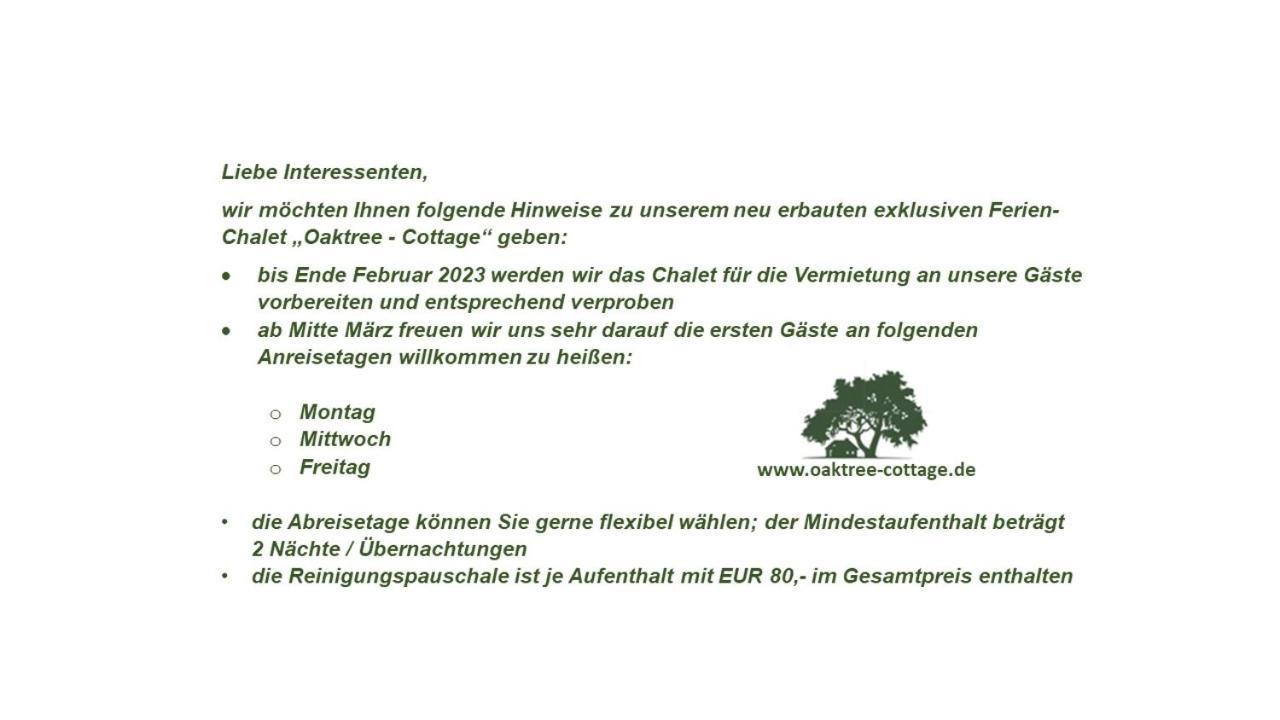 Oaktree-Cottage Loehnberg Экстерьер фото